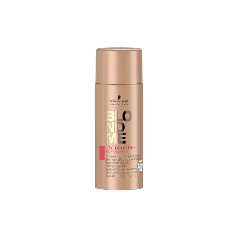 Shampoo--Schwarzkopf-Professional-Blondme-All-Blondes-Rich-50-ml-Vitrine