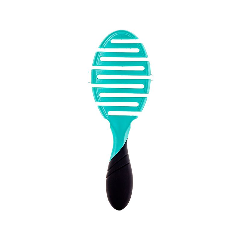 Escova-para-Secar-e-Desembaracar-WetBrush-Pro-Flex-Dry-Verde-e-Preta-Verso