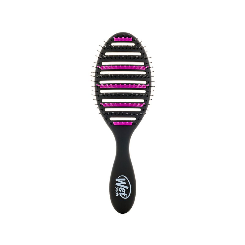 Escova-para-Desembaracar-WetBrush-Speed-Dry-Preta-e-Roxa-Vitrine