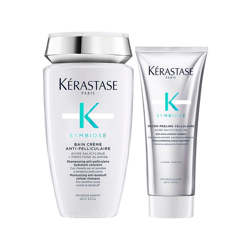 Kit-Kerastase-Symbiose-–-Shampoo-Bain-Creme-250-ml---Tratamento-Anticaspa-200-ml-Vitrine