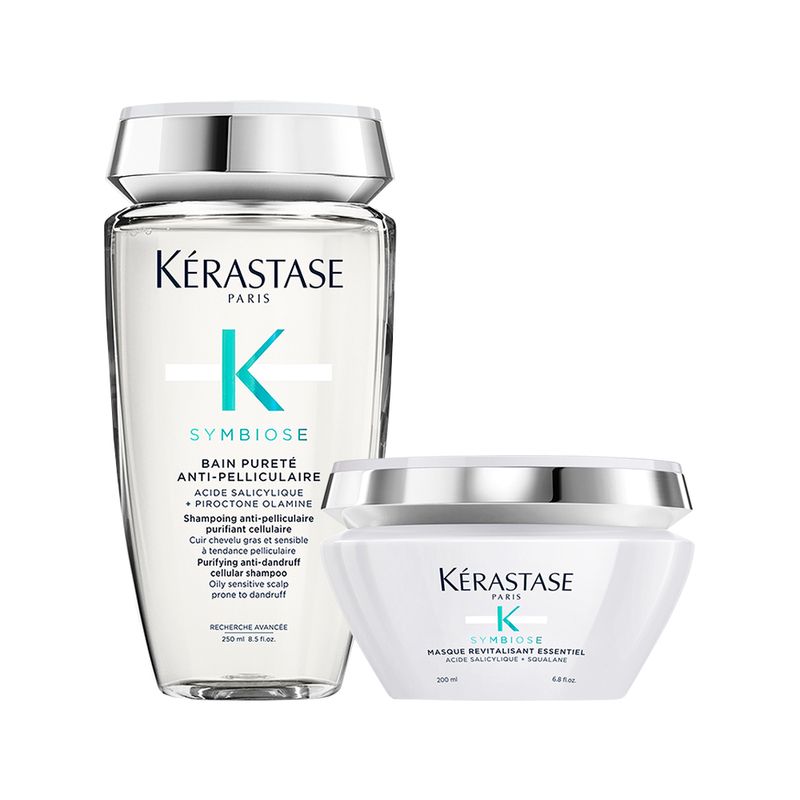 Kit-Kerastase-Symbiose---Shampoo-Bain-Purete-250-ml---Mascara-de-Nutricao-200-ml-Vitrine