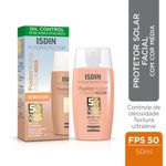Protetor-Solar-Facial-com-Cor-Isdin-Fusion-Water-5-Stars-Color-FPS-50-Media-50-ml-Banner
