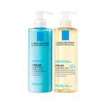 Kit-Corporal-La-Roche-Posay-Lipikar---Sabonete-Liquido-Corporal-400-ml---Oleo-de-Limpeza-400-ml-Vitrine