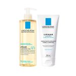 Kit-Corporal-La-Roche-Posay-Lipikar---Oleo-de-Limpeza-400-ml----Locao-Hidratante-Corporal-200-ml-Vitrine