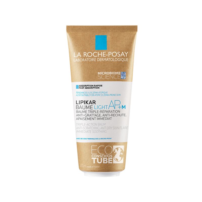 Kit-Corporal-La-Roche-Posay-Lipikar---Oleo-de-Limpeza-Cleasing-Oil-AP--400-ml----Creme-Hidratante-Corporal-Baume-Light-AP-M-Eco-Tube-200-ml-Frasco-Creme
