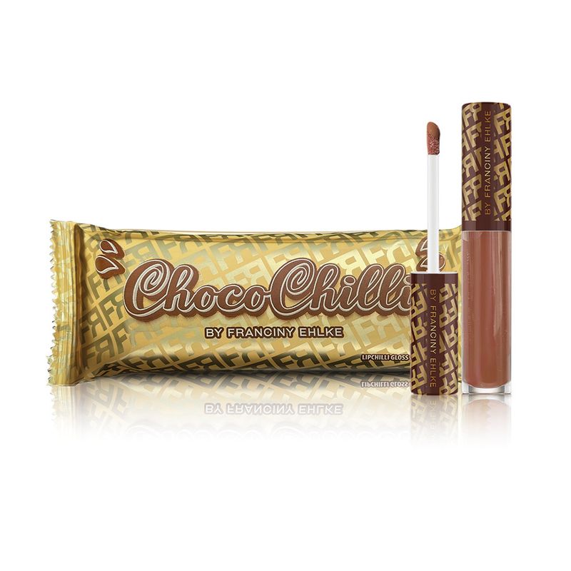 Gloss-Labial-Liquido-de-Volume-Fran-by-Franciny-Ehlke-ChocoChilli-Edicao-Limitada-Marrom-33-g-Produto