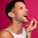 Lip-Balm-Hidratante-Fran-By-Franciny-Ehlke-Stick-Tint-Pink-63-g-Textura-modelo-um