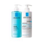 Kit-Corporal-La-Roche-Posay-Lipikar---Sabonete-Liquido-Corporal-400-ml---Creme-Hidratante-Corporal-400-ml-Vitrine