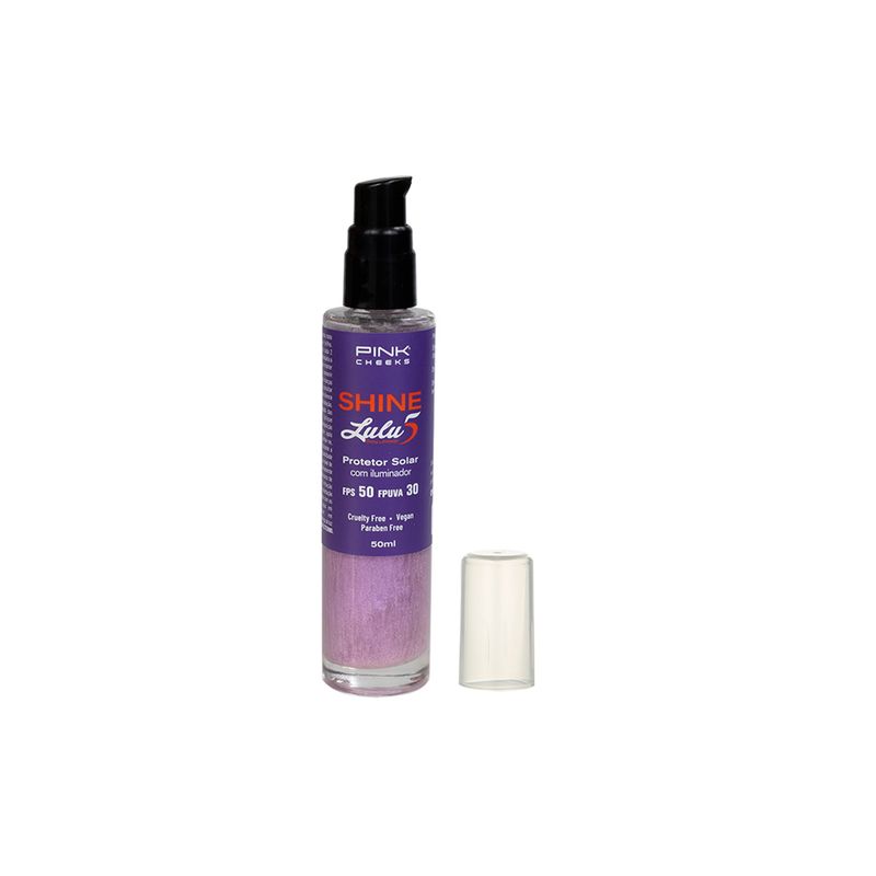 Protetor-Solar-Corporal-com-Iluminador-Pink-Cheeks-Shine-FPS-50-FPUVA-30-Lulu5-50-ml-Vitrine