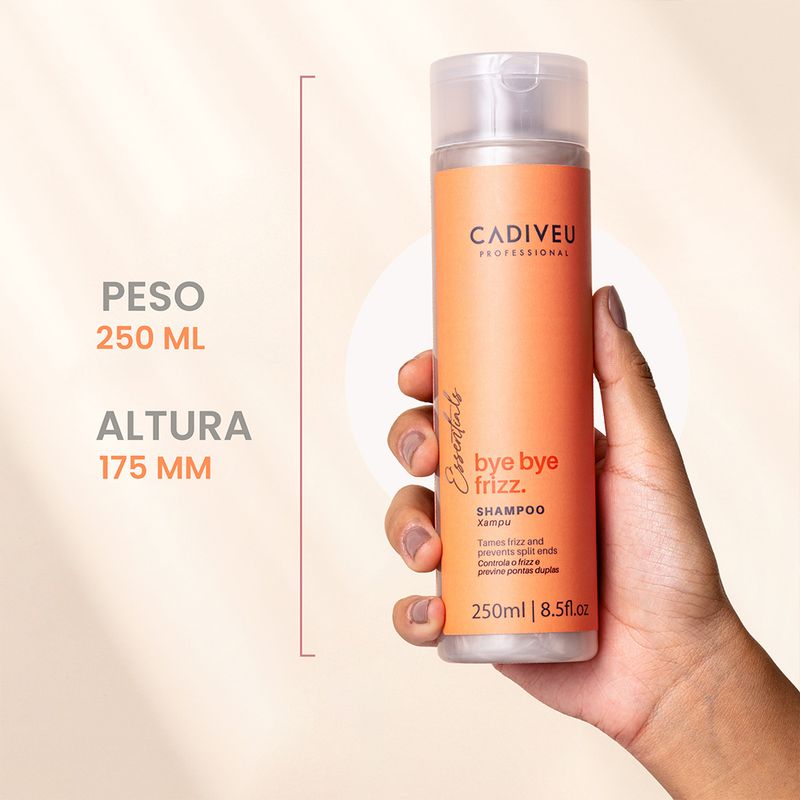 Shampoo-Cadiveu-Essentials-Bye-Bye-Frizz-250-ml-Dimensoes