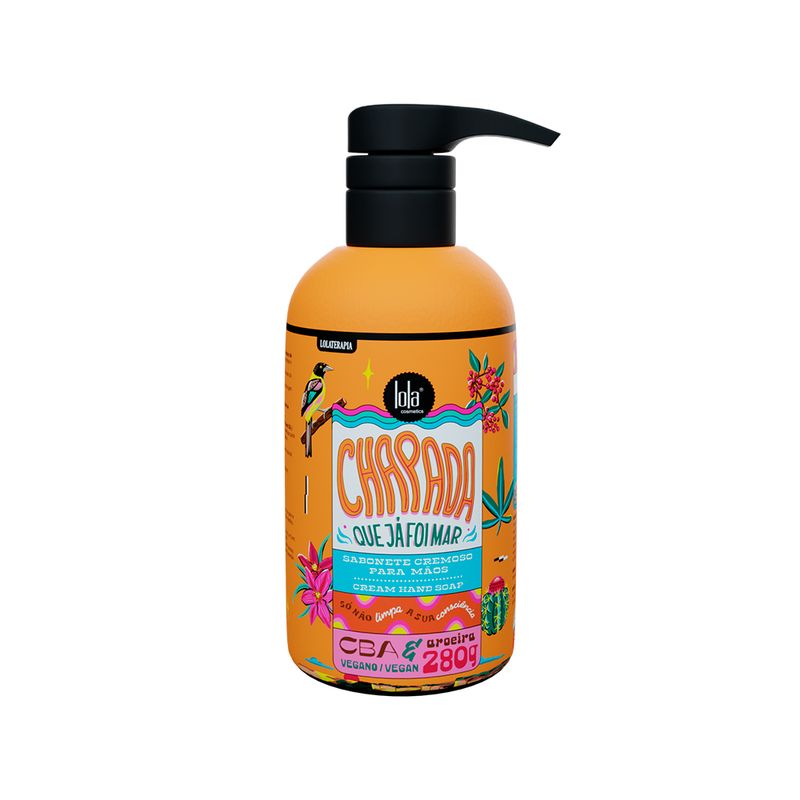 Sabonete-Cremoso-para-as-Maos-Lola-Cosmetics-Chapada-Que-Ja-Foi-Mar-280-g-Vitrine