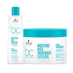 Kit-Capilar-Schwarzkopf-Professional-BC-Bonacure-Moisture-Kick---Shampoo-500-ml---Mascara-de-Hidratacao-500-ml