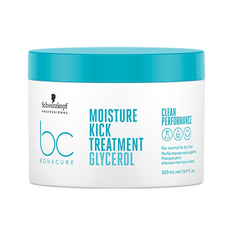 Kit-Capilar-Schwarzkopf-Professional-BC-Bonacure-Moisture-Kick---Shampoo-500-ml---Mascara-de-Hidratacao-500-ml
