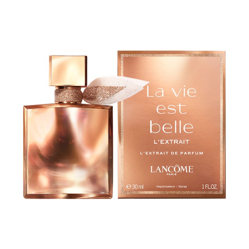 Perfume-lancome-La-Vie-Est-Belle-L-Extrait-Feminino-Eau-de-Parfum-30-ml-Caixa-Frasco