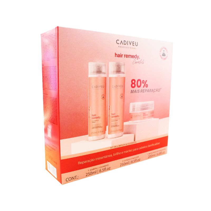 Kit-Cadiveu-Professionnel-Hair-Remedy-Essentials---Shampoo-250-ml---Condicionador-250-ml---Mascara-Reparadora-200-ml-Vitrine