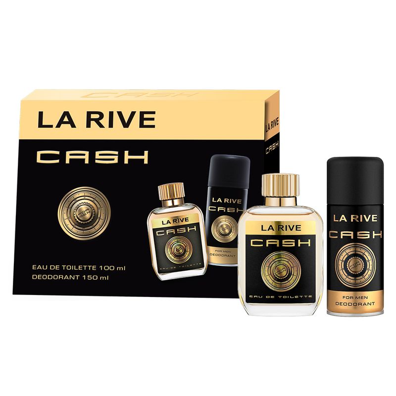 Kit-Perfume-La-Rive-Cash-Masculino-Eau-de-Toilette-100-ml---Desodorante-150-ml-Vitrine