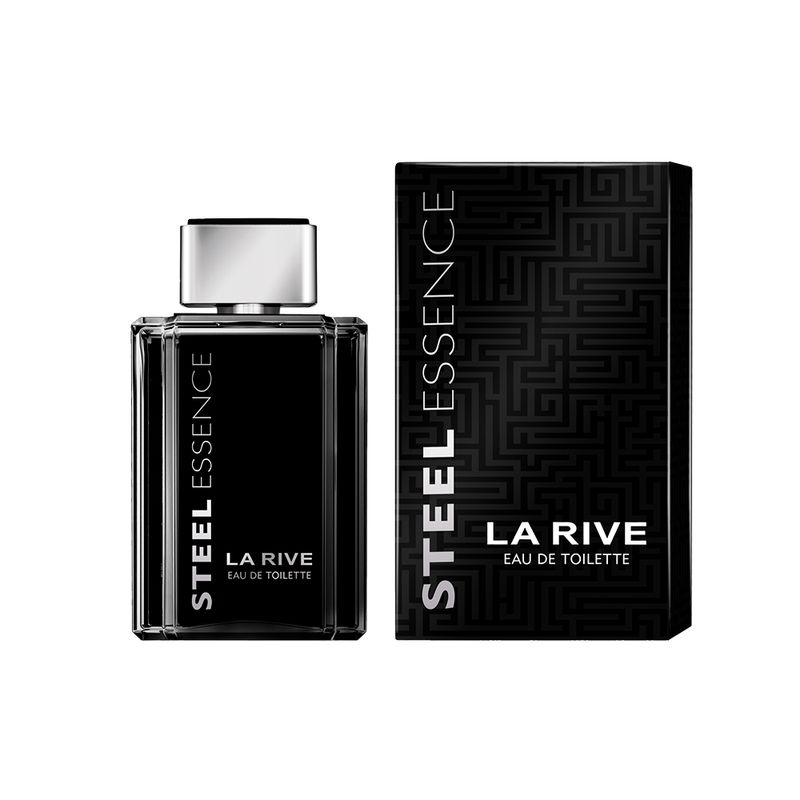 Perfume-La-Rive-Steel-Essence-Masculino-Eau-de-Toilette-100-ml-Frasco-e-Caixa