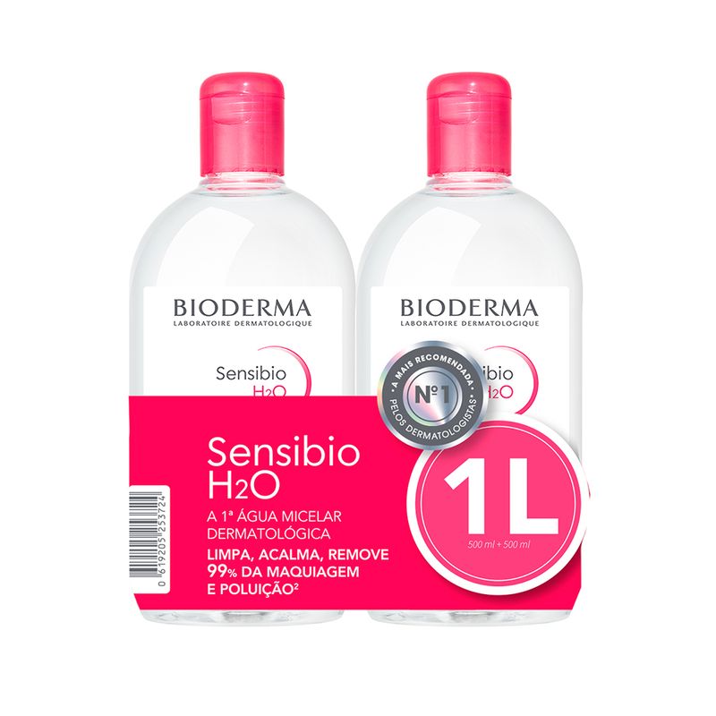 Kit-2-Aguas-Micelar-Facial-de-Limpeza-Bioderma-Sensibio-H2O-500-ml-Vitrine