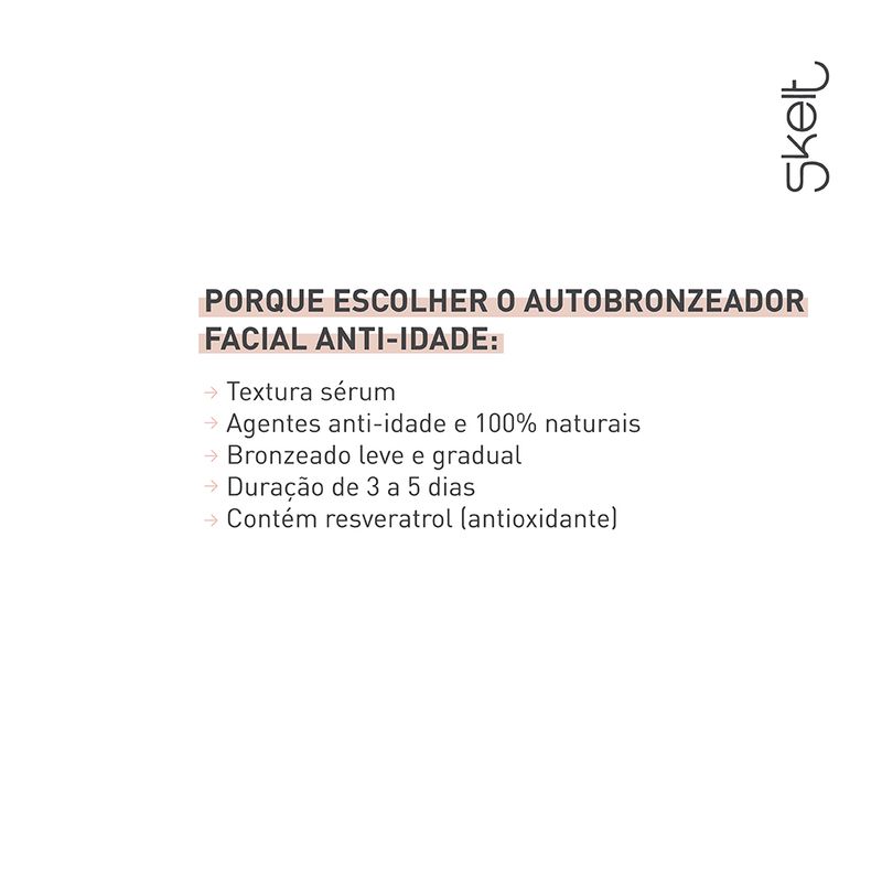 Mousse-Autobronzeador-Facial-Skelt-Red-Carpet-Glow-30-ml-Beneficios
