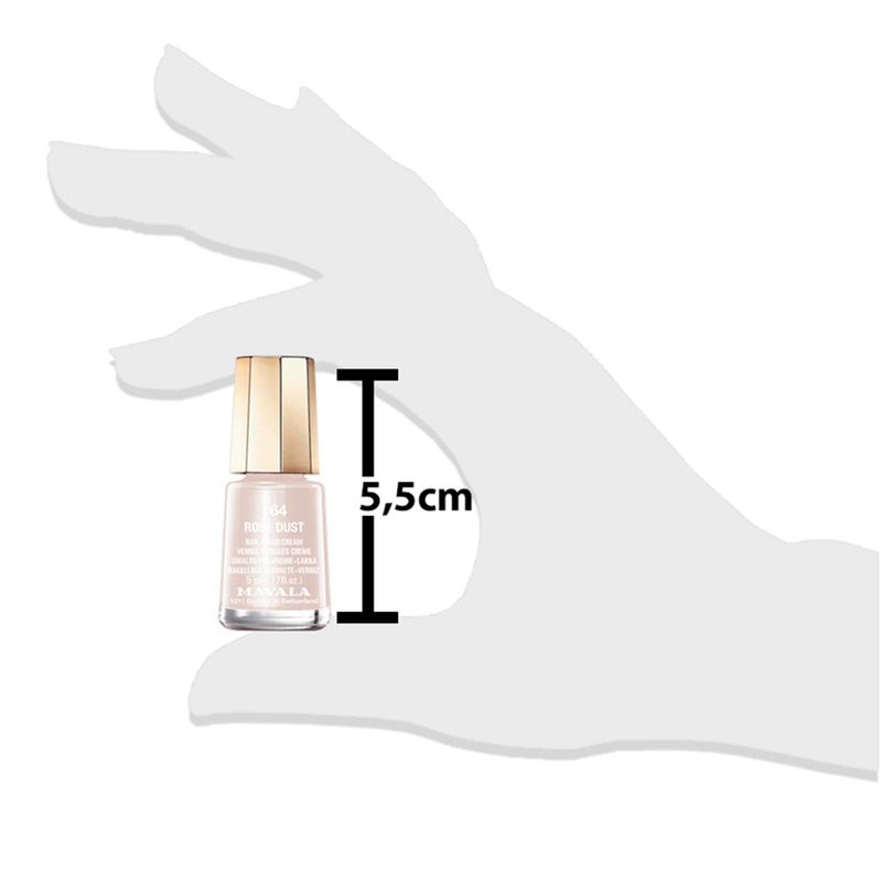 Mini-Esmalte-Cremoso-Mavala-Mini-Color-Rose-Dust-164-5-ml-Dimensoes