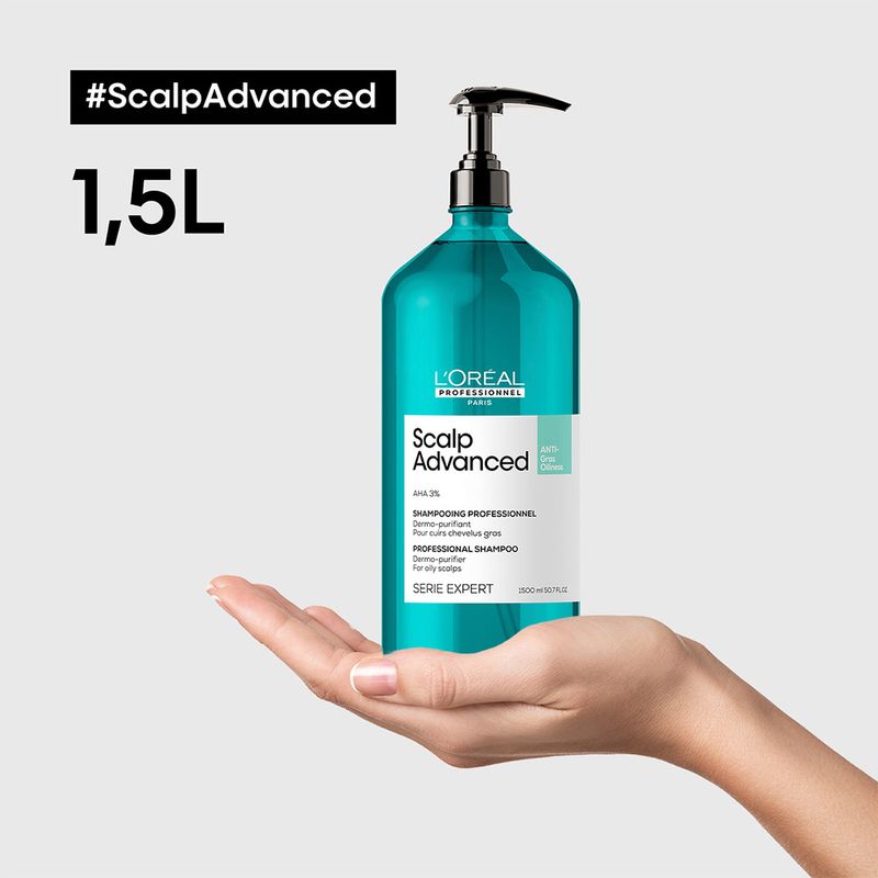 Shampoo-L-Oreal-Professionnel-Serie-Expert-Scalp-Advanced-Dermo-Purifier-1500-ml-Frasco