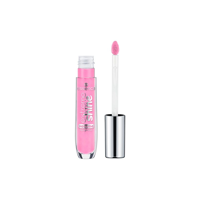 Gloss-Labial-Liquido-Cintilante-Essence-Extreme-Shine-Volume-02-Summer-Punch-5-ml-Vitrine