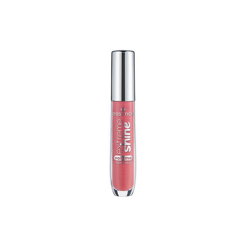 Gloss-Labial-Liquido-Cintilante-Essence-Extreme-Shine-Volume-09-Shadow-Rose-5-ml-Produto-Fechado