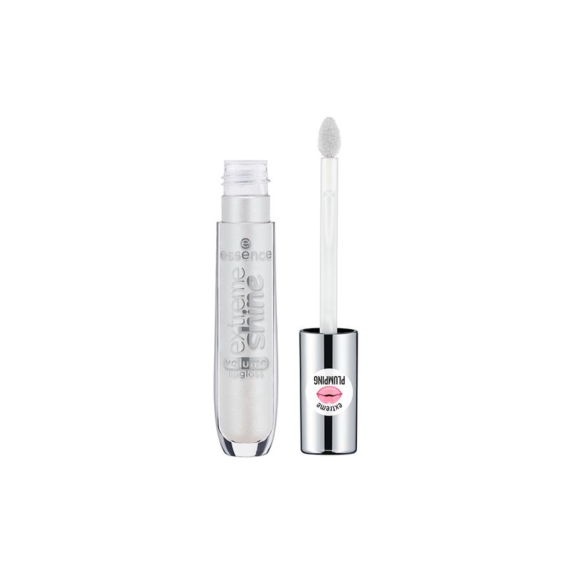 Gloss-Labial-Liquido-Cintilante-Essence-Extreme-Shine-Volume-101-Milky-Way-5-ml-Vitrine