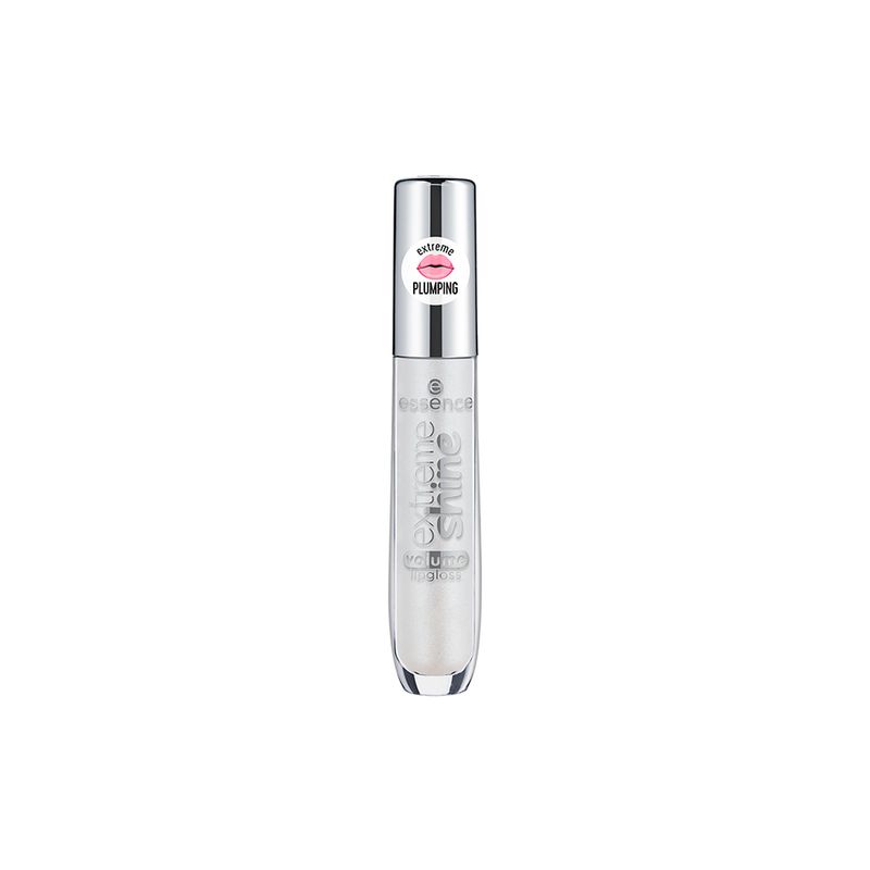 Gloss-Labial-Liquido-Cintilante-Essence-Extreme-Shine-Volume-101-Milky-Way-5-ml-Produto-Fechado