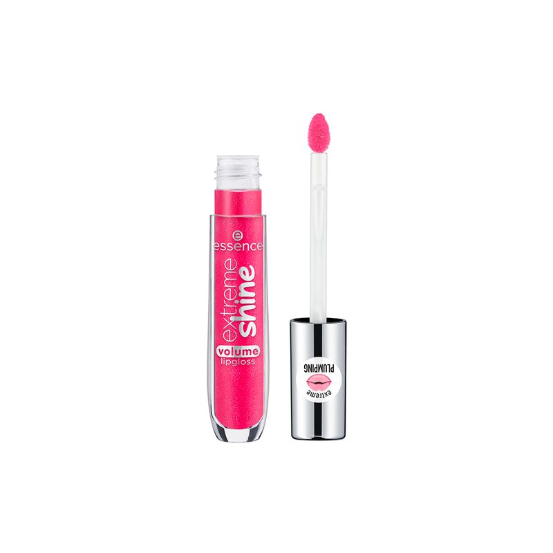 Gloss-Labial-Liquido-Cintilante-Essence-Extreme-Shine-Volume-103-Pretty-in-Pink-5-ml-Vitrine