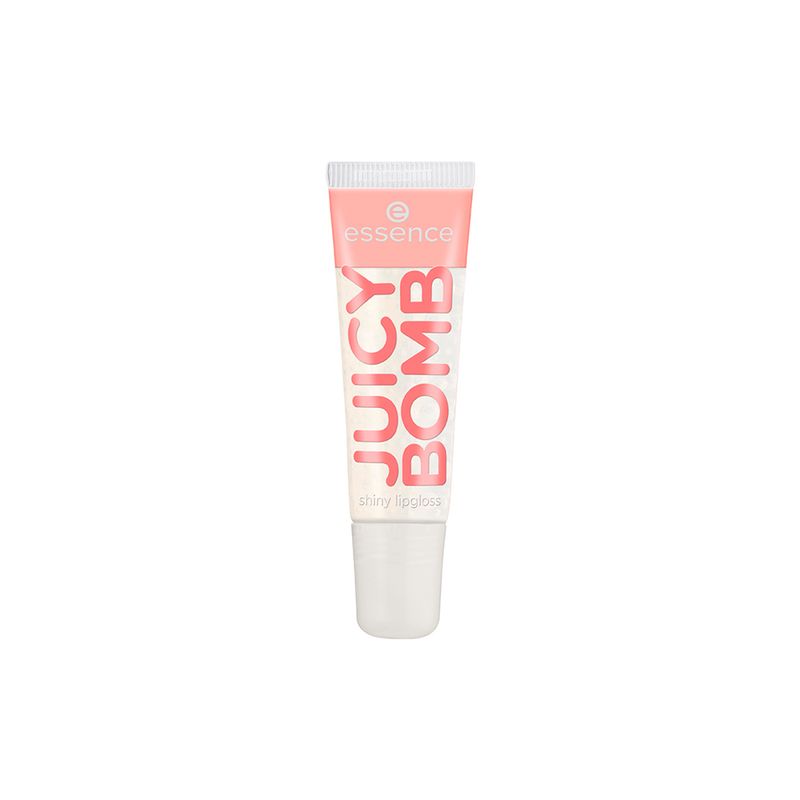 Gloss-Labial-Liquido-Cintilante-Essence-Juicy-Bomb-101-Lovely-Litchi-10-ml-Vitrine