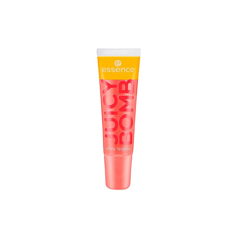 Gloss-Labial-Liquido-Cintilante-Essence-Juicy-Bomb-103-Proud-Papaya-10-ml-Vitrine