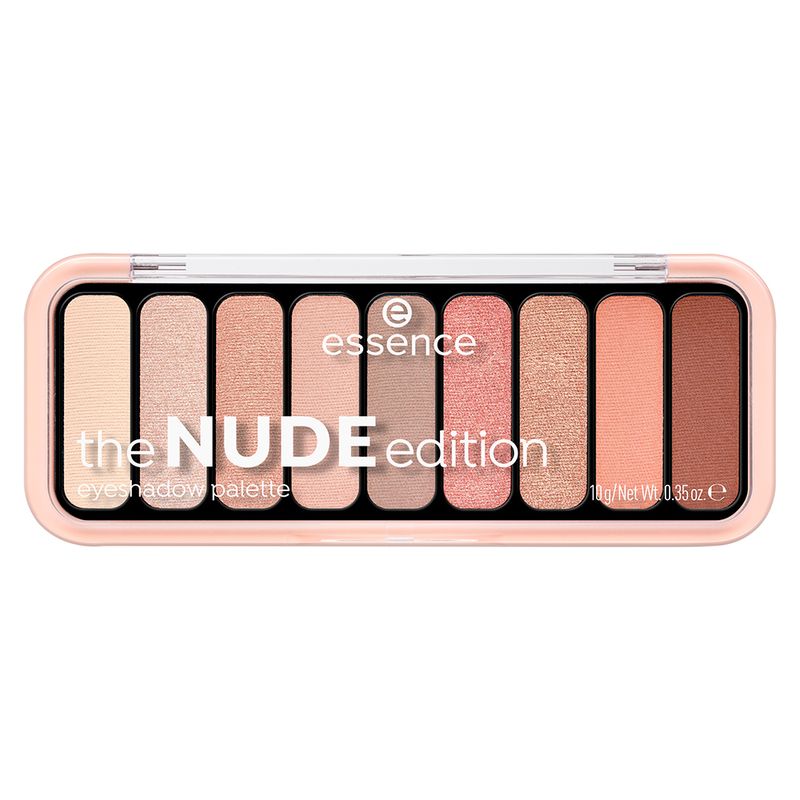 Paleta-de-Sombra-em-Po-Essence-The-Nude-9-Shades-Produto-Fechado