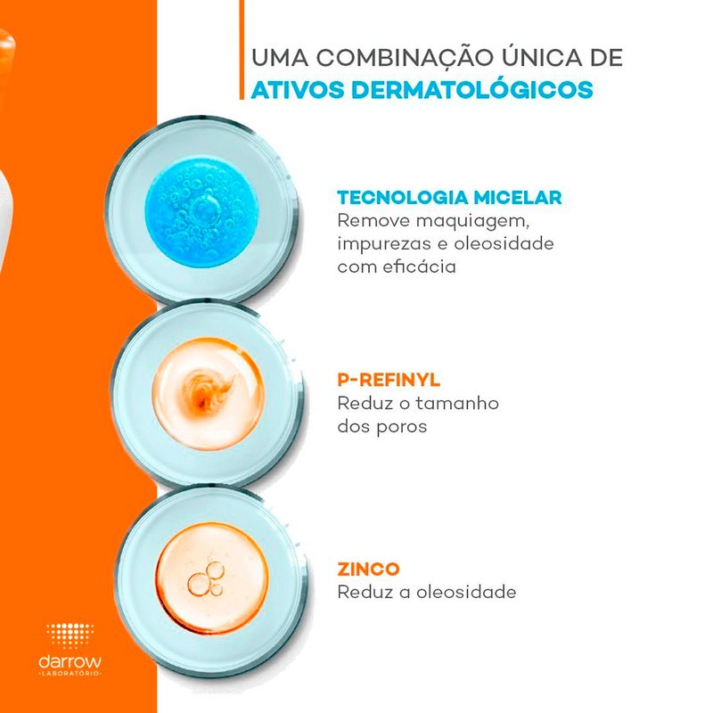 Agua-Micelar-Facial-de-Limpeza-Darrow-Actine-100-ml-Ativos-Principais