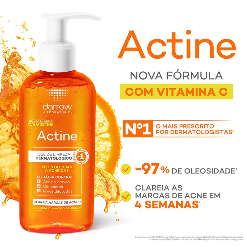 Gel-Facial-de-Limpeza-Darrow-Actine-Refil-300-g-Nova-Formula