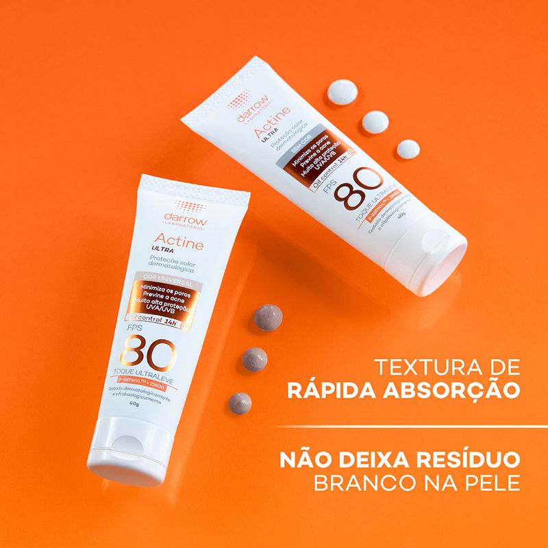 Protetor-Solar-Facial-Darrow-Actine-Ultra-Cor-Universal-FPS-80-40-g-Textura