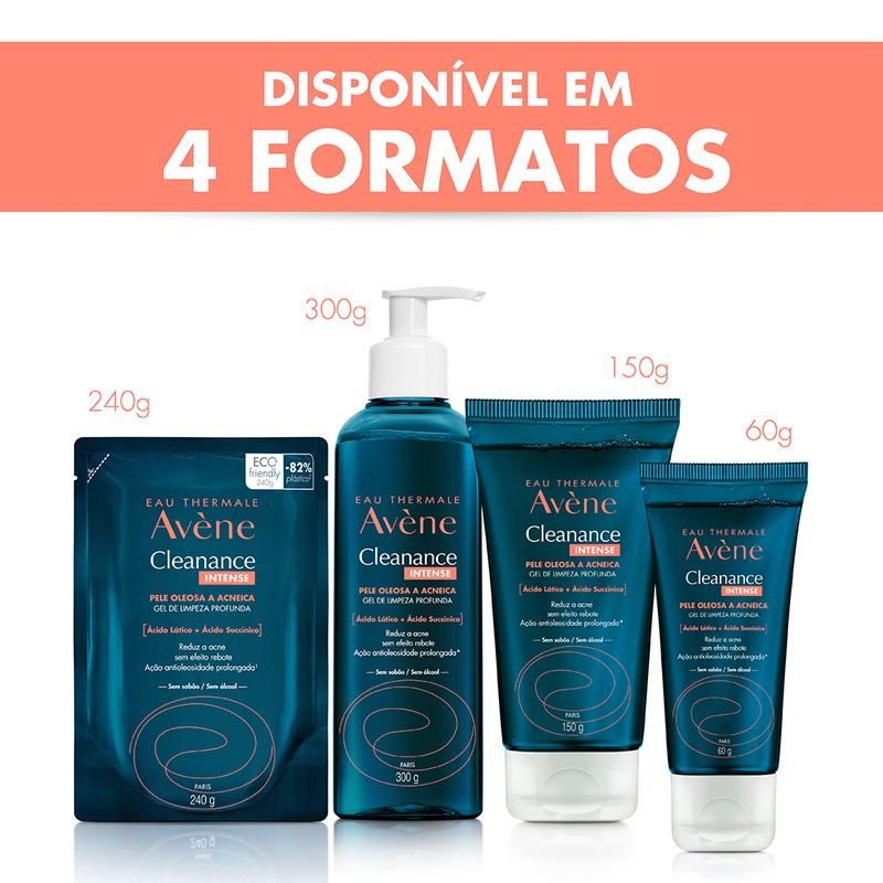 Gel-Facial-de-Limpeza-Profunda-Avene-Cleanance-Intense-Refil-240-g-Familia