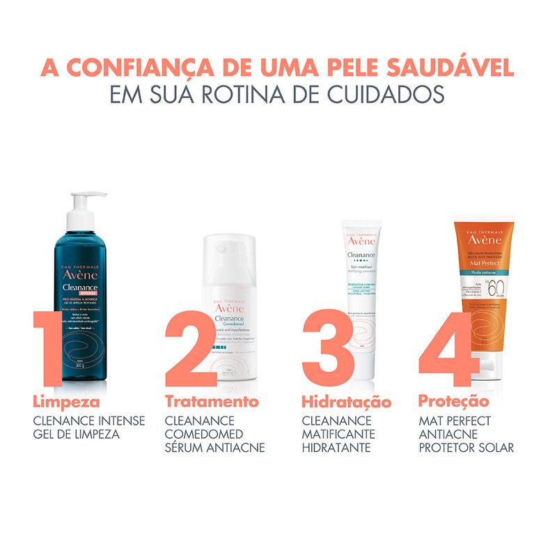Gel-Facial-de-Limpeza-Profunda-Avene-Cleanance-Intense-Refil-240-g-Rotina