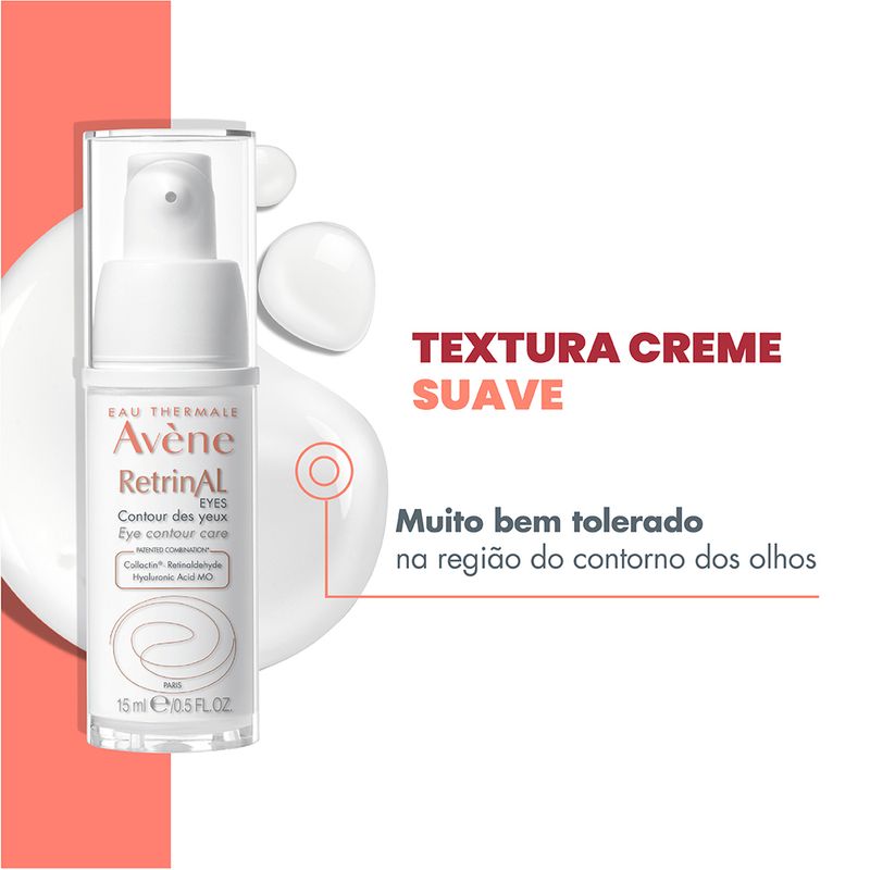 Creme-Anti-idade-para-Area-dos-Olhos-Avene-Retrinal-Eyes-15-ml-Textura