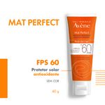 Protetor-Solar-Facial-Avene-Eau-Thermale-Mat-Perfect-FPS-60-40-g-Produto