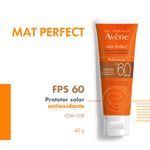 Protetor-Solar-Facial-com-Cor-Avene-Eau-Thermale-Mat-Perfect-FPS-60-40-g-Produto