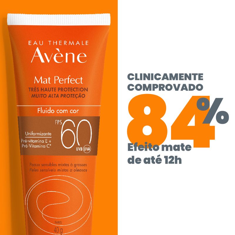 Protetor-Solar-Facial-com-Cor-Avene-Eau-Thermale-Mat-Perfect-FPS-60-40-g-Resultado