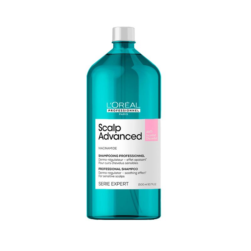 Kit-L-Oreal-Professionnel-Serie-Expert-Scalp-Advanced---Shampoo-1500-ml---Mascara-de-Tratamento-2-em-1-500-ml-Frasco-Shampoo