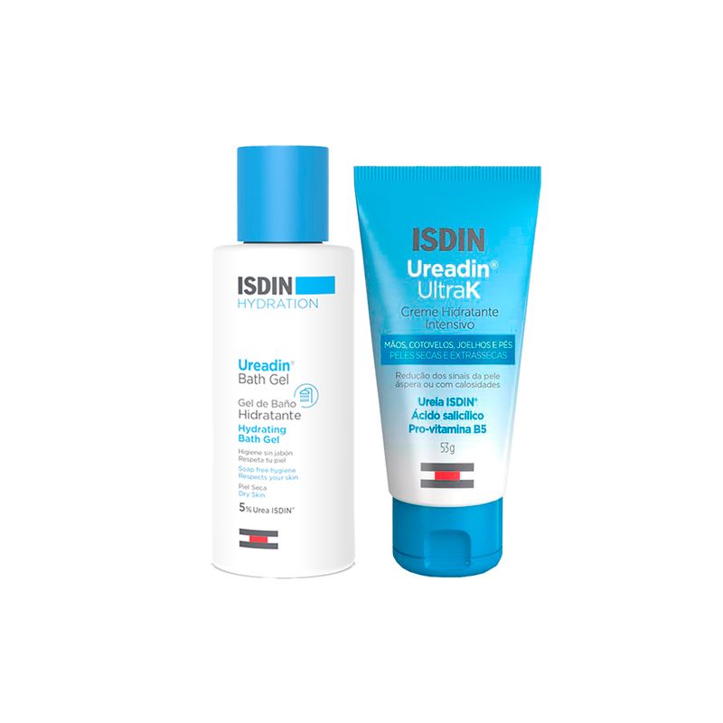 Kit-Isdin-Corporal-Ureadin---Gel-de-Banho-Hidratante-100-g----Creme-Hidratante-Corporal-53-g-Vitrine