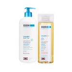 Kit-Isdin-Corporal-Ureadin---Oleo-de-Banho-Hidratante-Corporal-200-ml---Gel-de-Banho-Hidratante-424-g-Vitrine