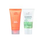 Kit-Wella-Professionals---Shampoo-Elements-Renewing-30-ml---Mascara-Nutri-Enrich-30-ml-Vitrine