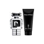 Kit-Perfume-Paco-Rabanne-Phantom-Masculino-Eau-de-Toilette-100-ml---Gel-de-Banho-100-ml-Produtos
