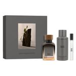 Kit-Perfume-Adolfo-Dominguez-Ebano-Salvia-Masculino-Eau-de-Parfum-120-ml---Desodorante-150-ml---Miniatura-10-ml-Vitrine