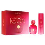 Kit-Perfume-Banderas-The-Icon-Woman-100-ml---Desodorante-150-ml-Vitrine