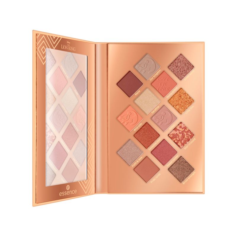 Paleta-de-Sombras-em-Po-Essence-Disney-The-Lion-King-14-Shades-01-Circle-Of-Life-112-g-Vitrine